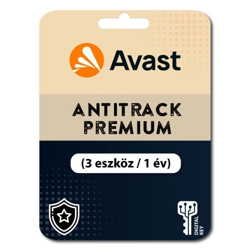 Avast Antitrack Premium (3 urządzeń / 1 rok)