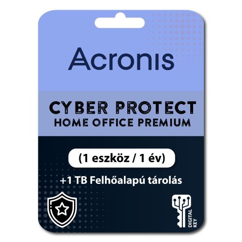 Acronis Cyber Protect Home Office Premium (1 urządzenie / 1 rok) + 1 TB Magazyn w chmurze