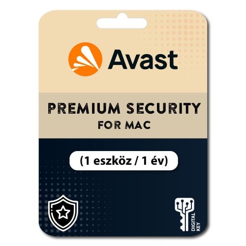 Avast Premium Security for MAC (1 urządzenie / 1 rok)