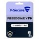 F-Secure Freedome VPN (3 urządzeń / 1 rok)