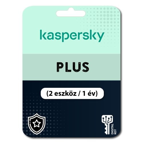 Kaspersky Plus (EU) (2 urządzeń / 1 rok)