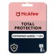 McAfee Total Protection (Unlimited urządzeń / 1 rok)