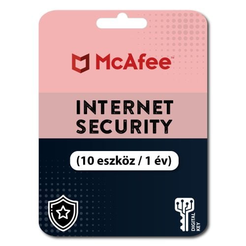 McAfee Internet Security (10 urządzeń / 1 rok)