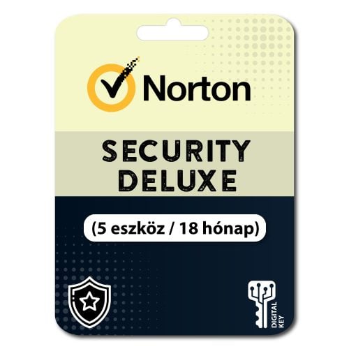 Norton Security Deluxe (EU) (5 urządzeń / 18 miesięcy)