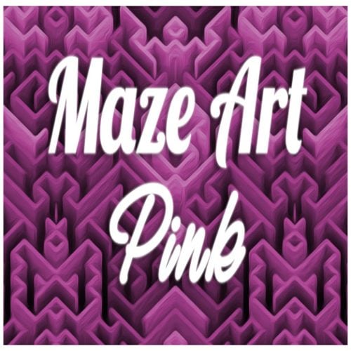 Maze Art: Pink