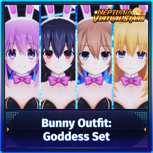 Neptunia Virtual Stars: Bunny Outfit - Goddess Set (DLC)