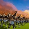 Polygon Fantasy Battle Simulator